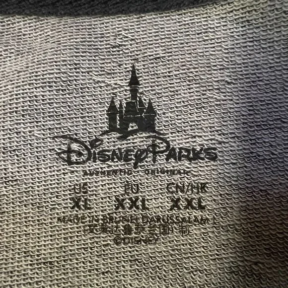 Disney Parks Disneyland 60th Diamond Celebration Sweatshirt XL Sequin Sparkle - Picture 4 of 16